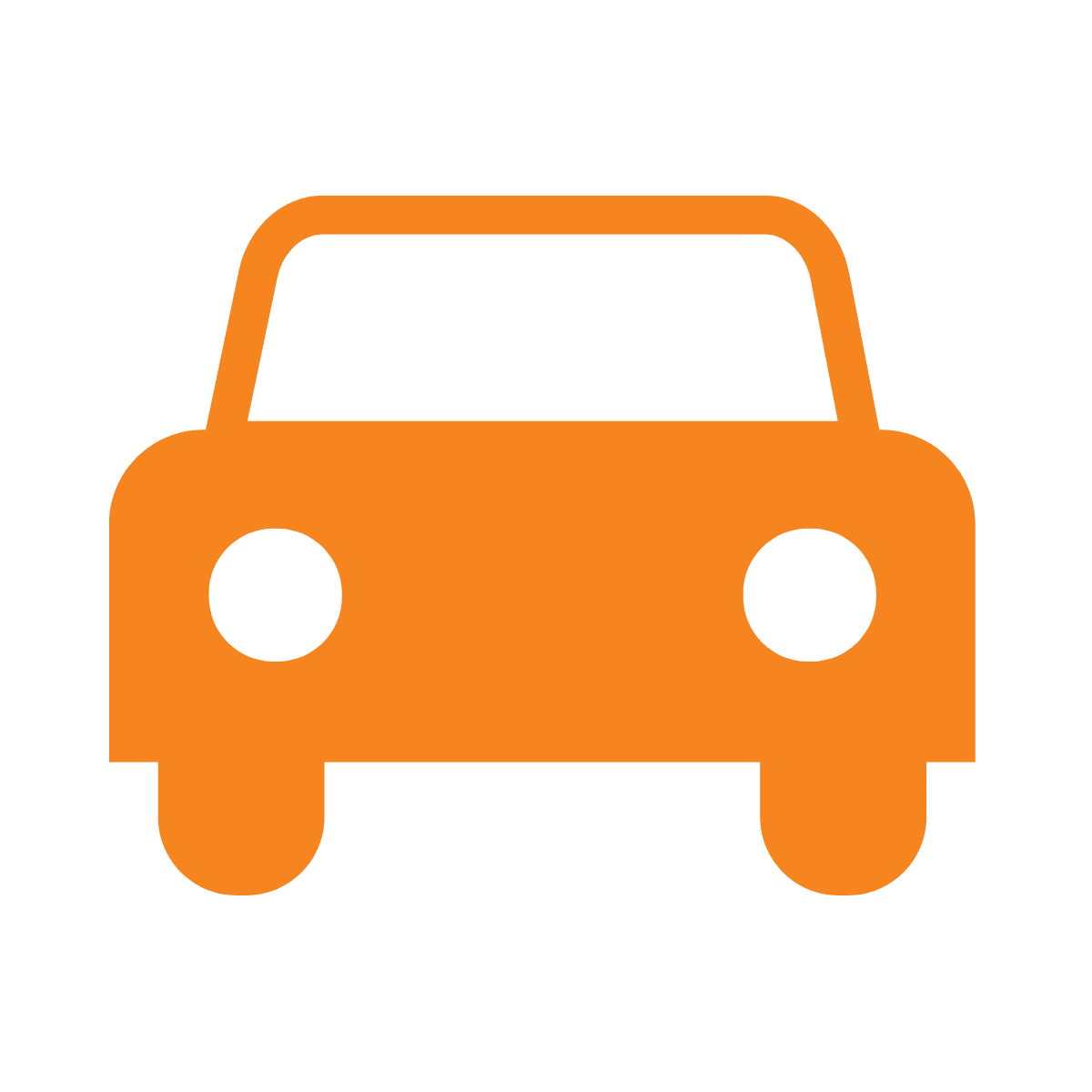 Parking and transportation icon