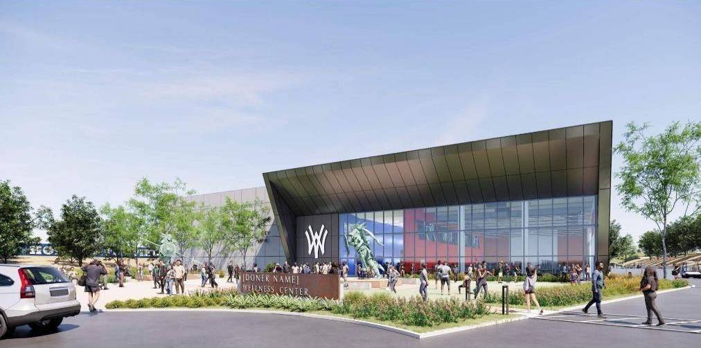 Visual rendering of the Wellness Center