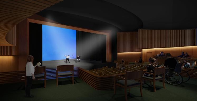 Performing Arts Center rendering