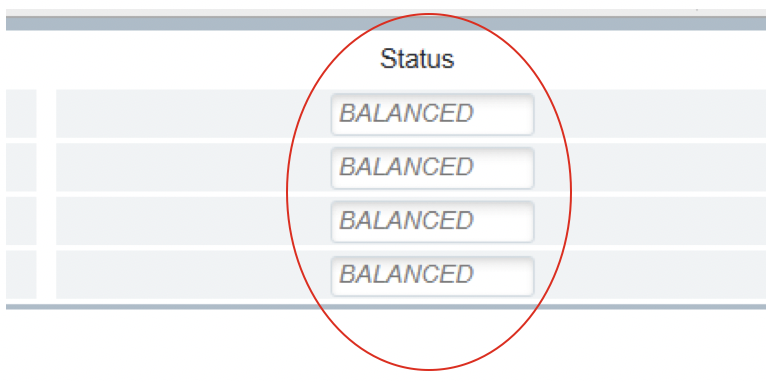 Status Balance
