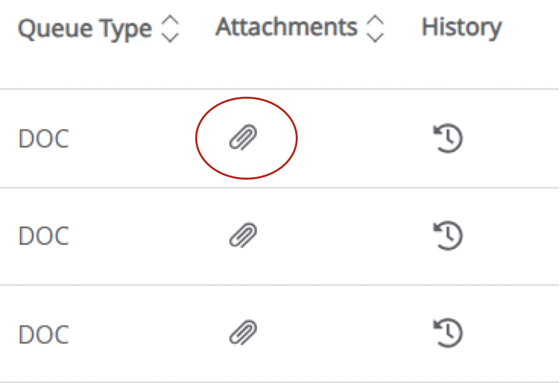 Attachment icon