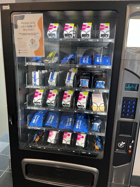 Mission vending machine Mission vending machine