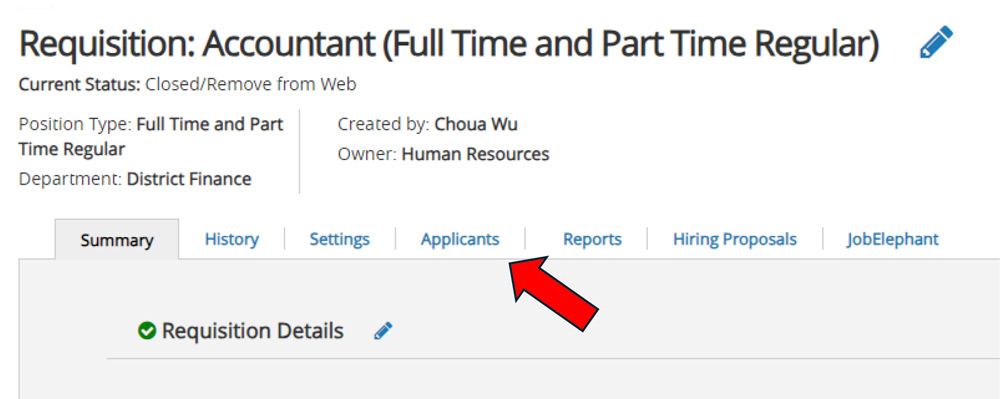 PeopleAdmin applicants PeopleAdmin applicants